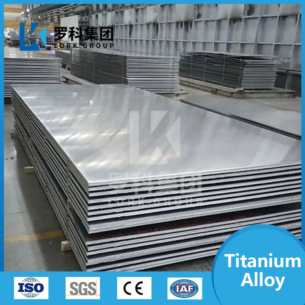Lork Custom ASTM F-67/Uns R50250 Titanium Alloy Sheet for Airframe Components 99.99% Pure Titanium Grade 1 Titanium Alloy Plate