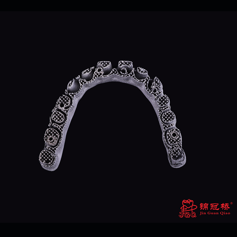 Dental Digital Titanium Implant Bar Malong Bridge with High 3D Printing Technology China Dental Laboratory