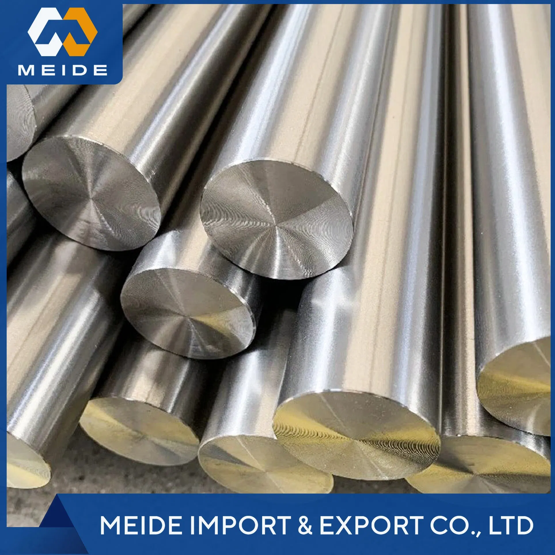 Forged Pure Titanium Bar Gr2 Ta2 Tc4 Gr5 Fishing Rod of Using Polishing ASTM B348 Straight 6mm Titanium Rod