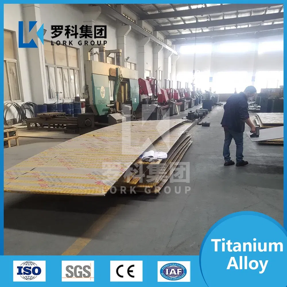 Lork Custom ASTM F-67/Uns R50250 Titanium Alloy Sheet for Airframe Components 99.99% Pure Titanium Grade 1 Titanium Alloy Plate