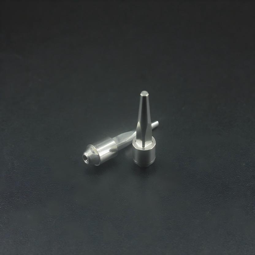 Tc4 Titanium Alloy Dental Implant Components with Precision Machining Service
