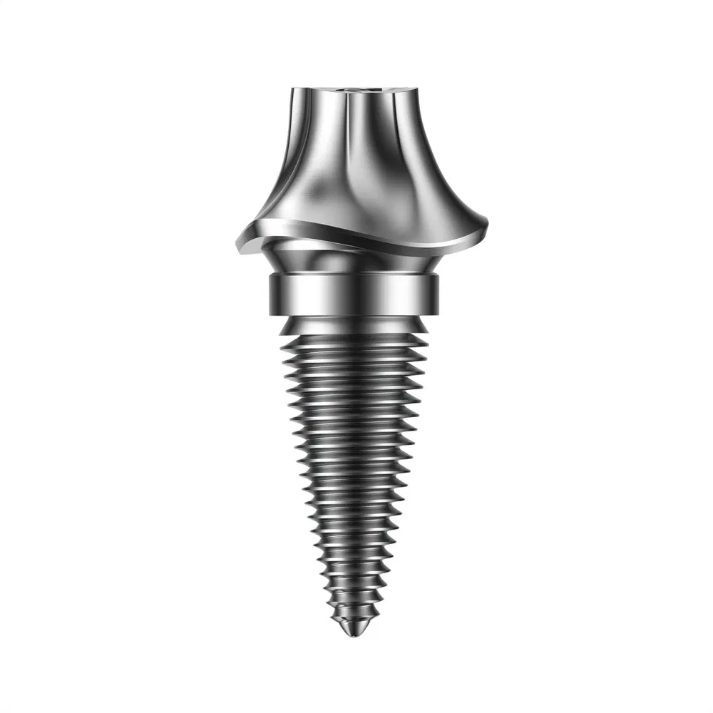 High Precision Titanium Dental Implant CNC Machining Custom Service