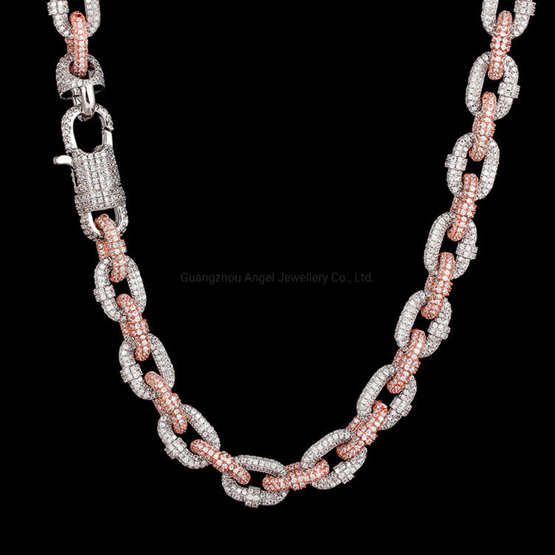 Factory Custom Jewellery Set 18K Gold 925 Sterling Silver or Brass Fashion Accessories Ring Bracelet Necklaces Hip Hop Cuban Link Jewelry for Men &amp; Women