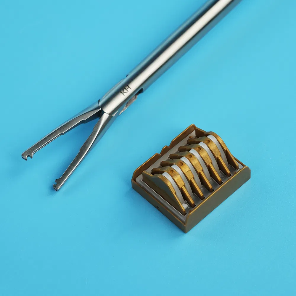 Functional Grooves on Non-Absorbable Ligating Clips for Better Grip