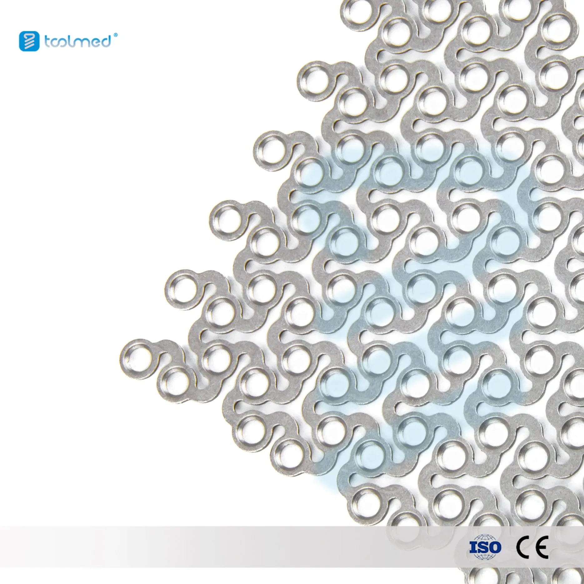 Grade Medical Titanium Mesh Implant Surgical Instruments for Maxillofacial Craniofacial Skull Surgery