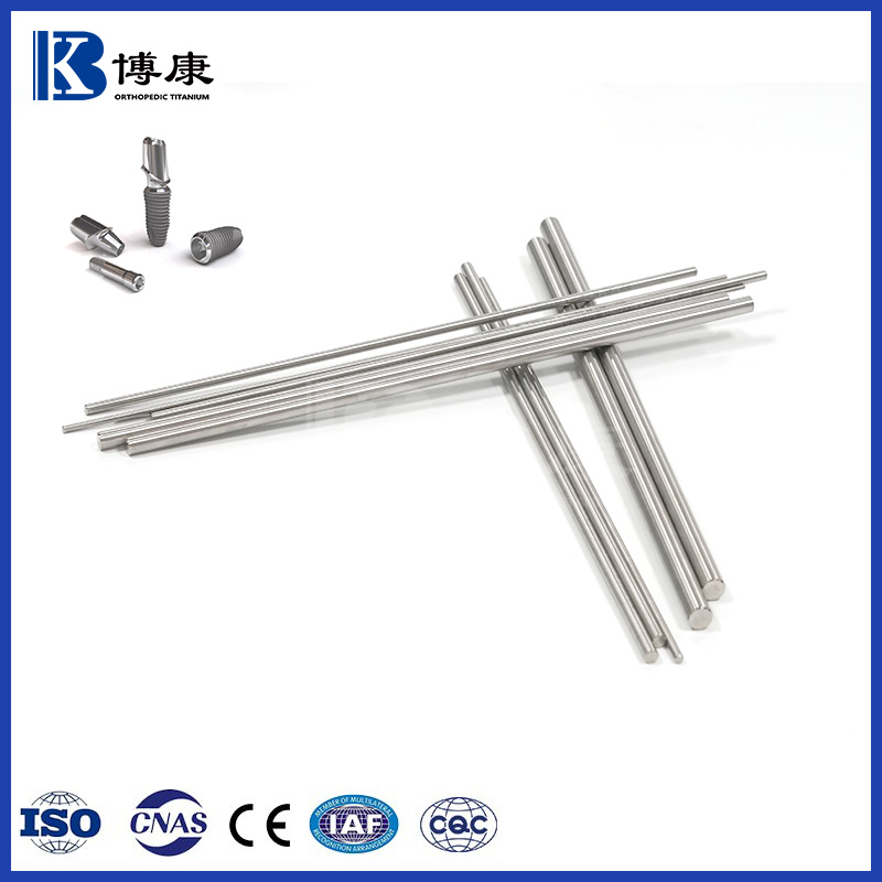 Medical Grade Titanium Zirconium Rod Ti15zr Alloy Bars for Dental Implant