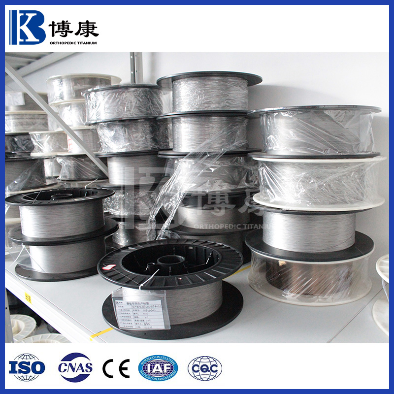 ASTM F2063 Nitinol Wire 0.1~2.5mm Nickel Titanium Shape Memory Alloy Wire Manufacturer