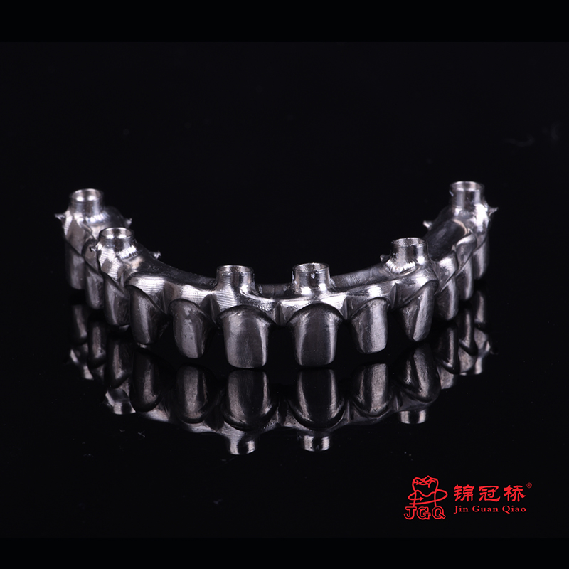 3D Printing Surgical Guide and Titanium Bridge Dental Implant with Zirconia Crowns Cheap Price