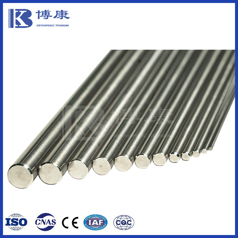 High-Grade 6al 4V Titanium Medical Titanium Bar for Surgical Implant Application