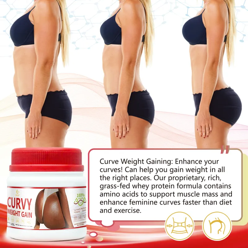 Curvy Weight Gain Powder Hip Butt Breast Enlargement Powder Drink