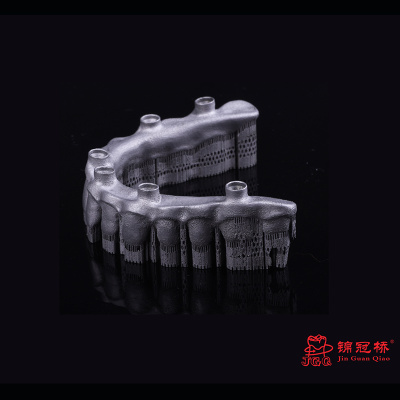 3D Printing Surgical Guide and Titanium Bridge Dental Implant with Zirconia Crowns Cheap Price