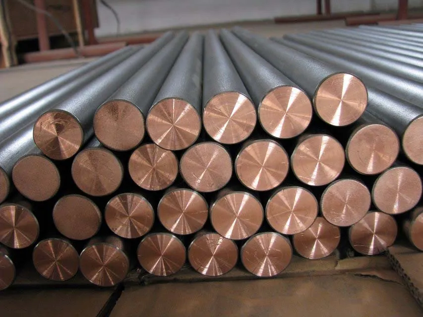 Titanium Copper Clad Bars