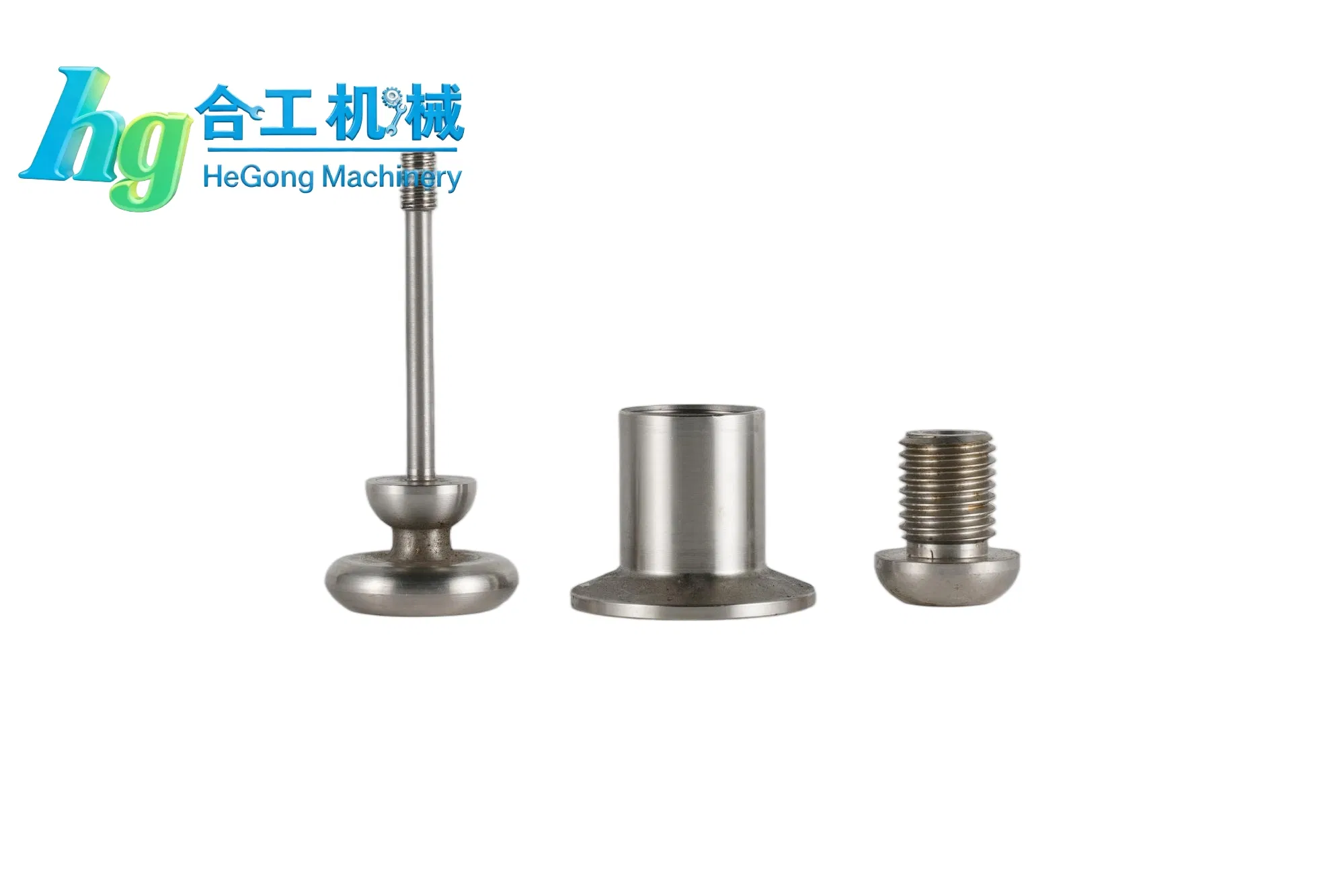 Precision CNC Machined Titanium Component for Hip Implants with ISO 13485 &amp; FDA Certification Model Mc-Ti-093 Gr5 Titanium