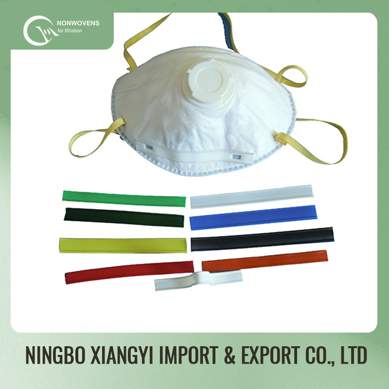 Single Core Plastic Medical Nose Clip for Nonwoven Surgical Mask