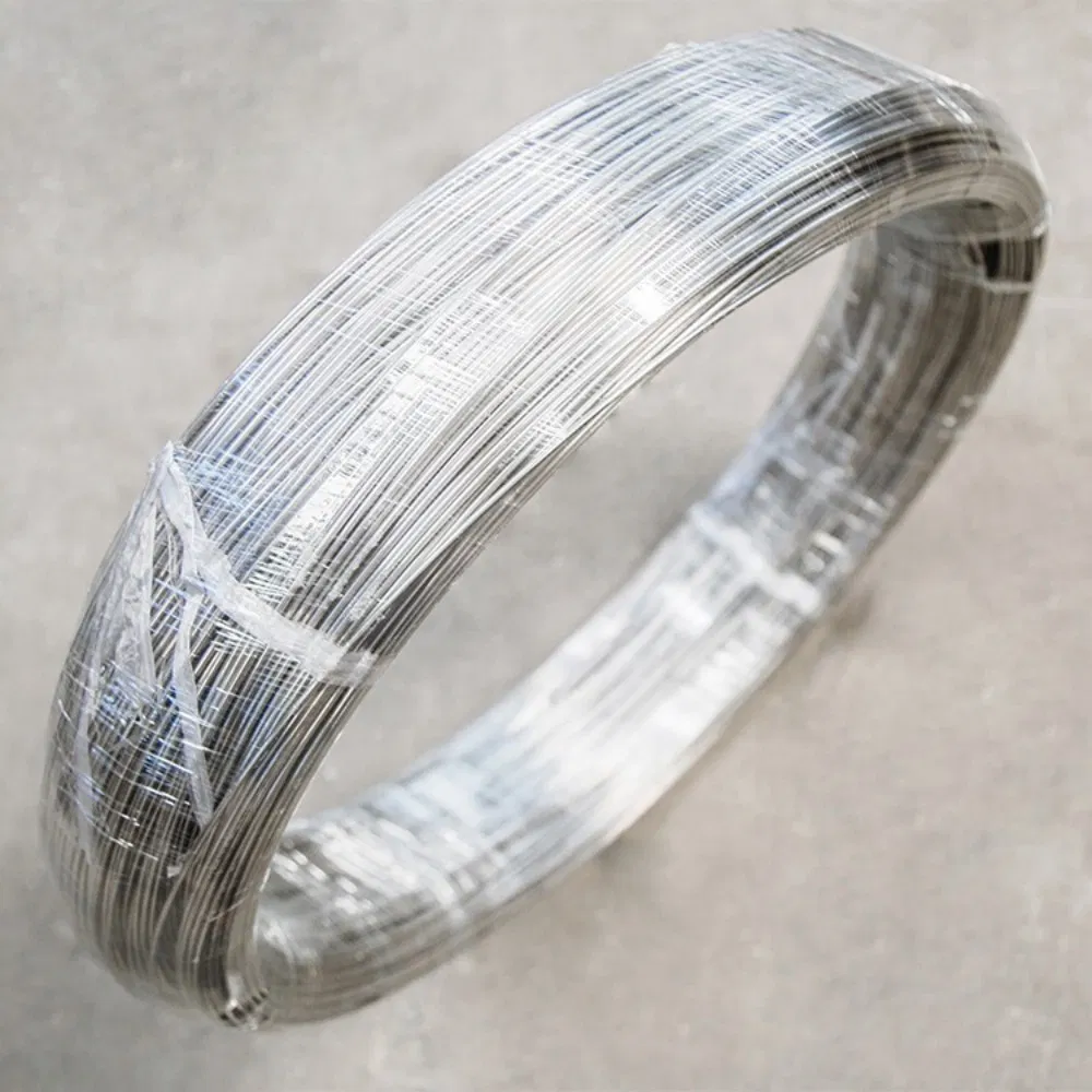 Anti-Corrosion Properties Super Elastic Nickel Titanium Shape Memory Alloy Nitinol /Gr1 Gr2 Dia 0.1mm 0.6mm 1.2mm Titanium Wire