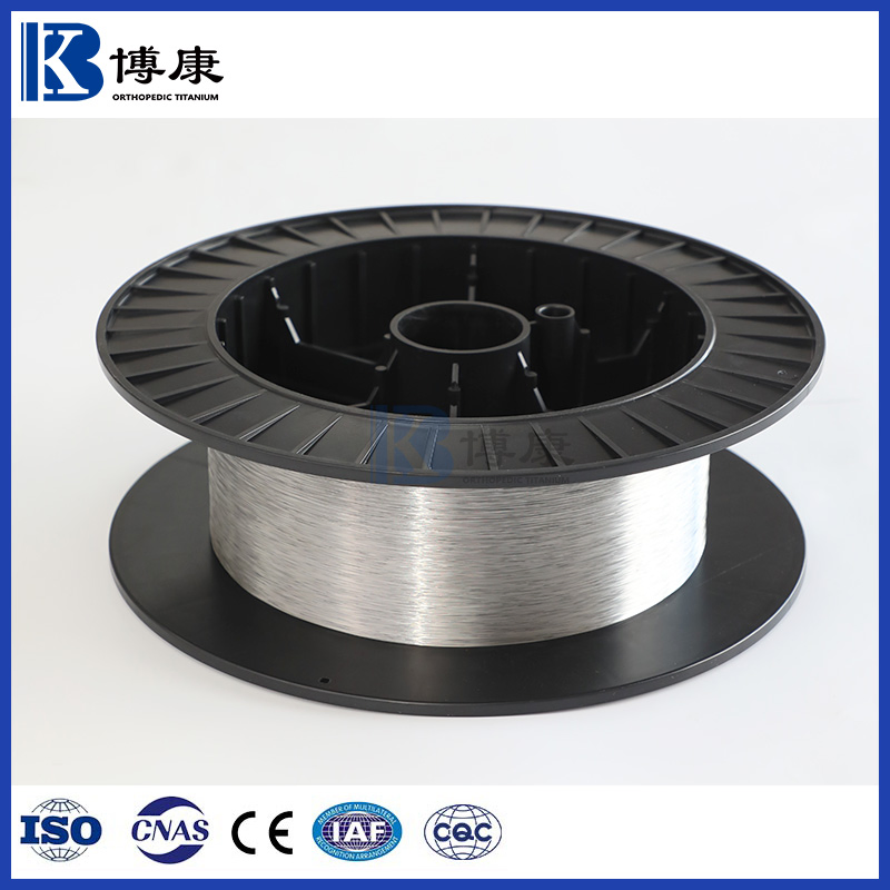 ASTM F2063 Nitinol Wire 0.1~2.5mm Nickel Titanium Shape Memory Alloy Wire Manufacturer