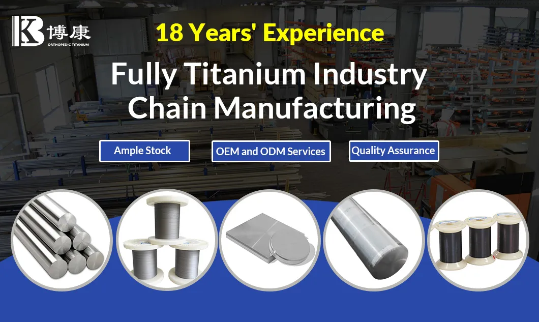 Titanium-Zirconium Ti15zr Alloy Rod