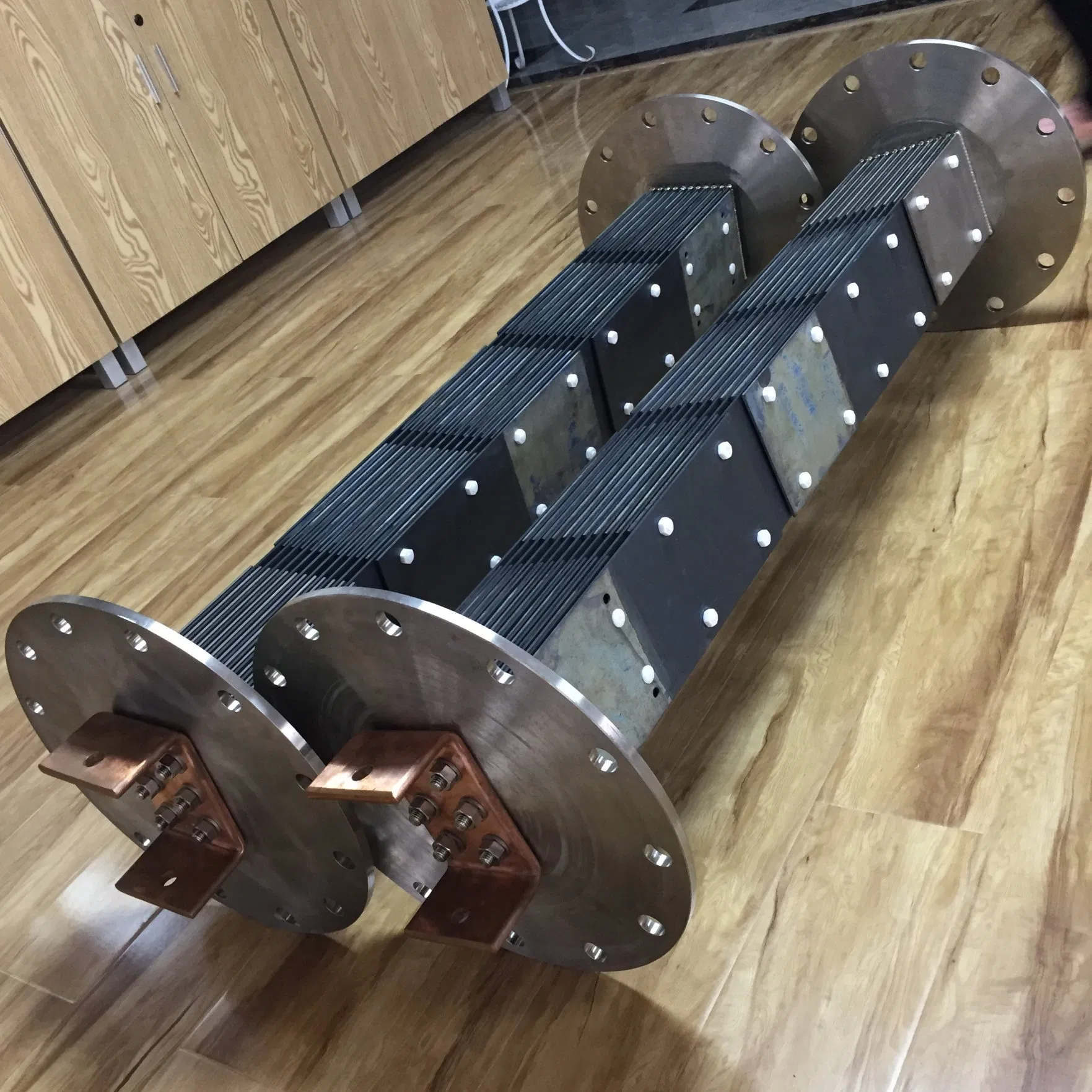 Mmo Ruthenium and Iridium Coated Titanium Anode Mesh Sewage Treatment Electrode Titanium