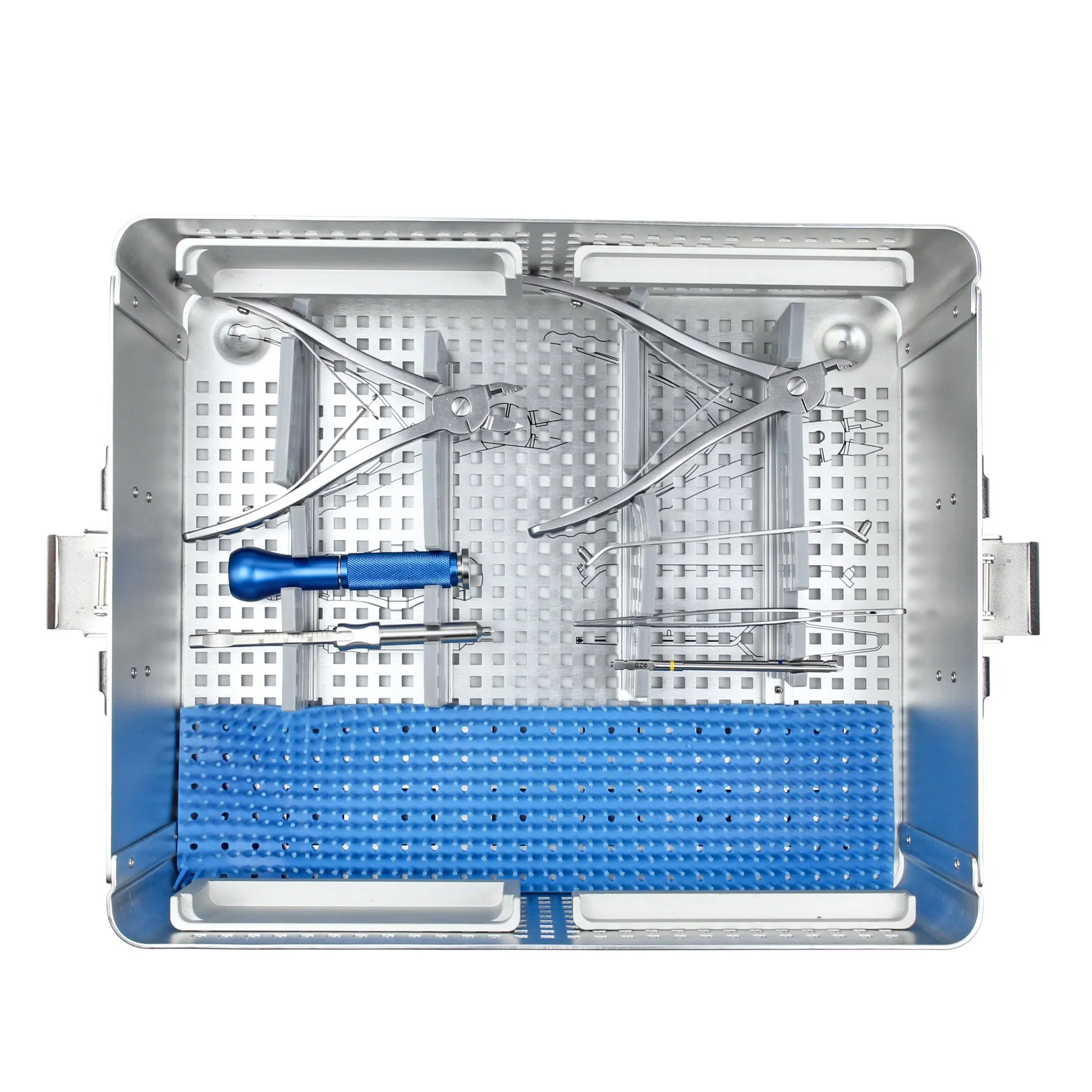 2026 Toolmed Factory Manufacturing Orthopedic Instrument Set Cmf System 1.5/2.0 Maxillofacial Plate Instrument Set