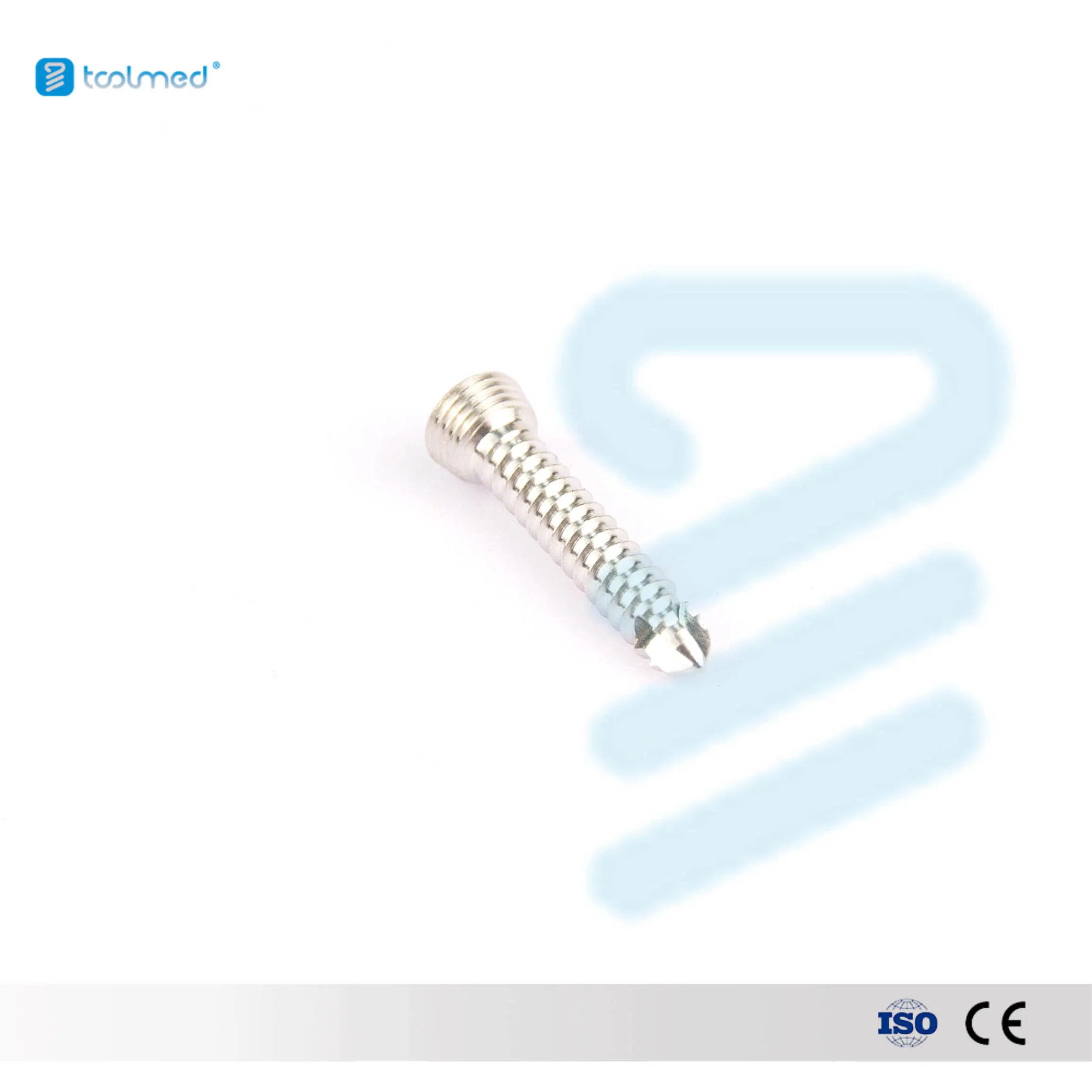 Premium 1.5-3.5mm Veterinary Orthopedic Stainless Steel Locking Screw for Dog Surgical Applications