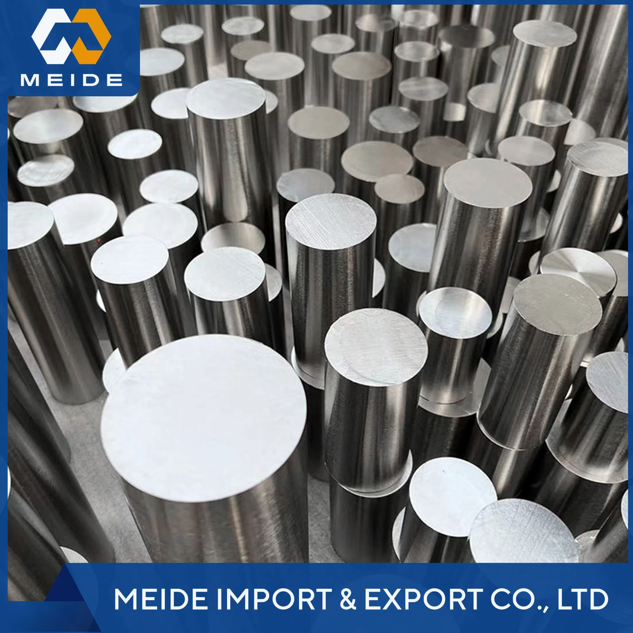 Forged Pure Titanium Bar Gr2 Ta2 Tc4 Gr5 Fishing Rod of Using Polishing ASTM B348 Straight 6mm Titanium Rod