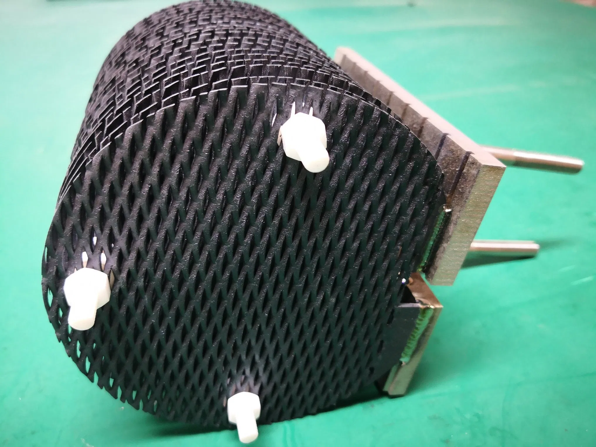 Mmo Ruthenium and Iridium Coated Titanium Anode Mesh Sewage Treatment Electrode Titanium