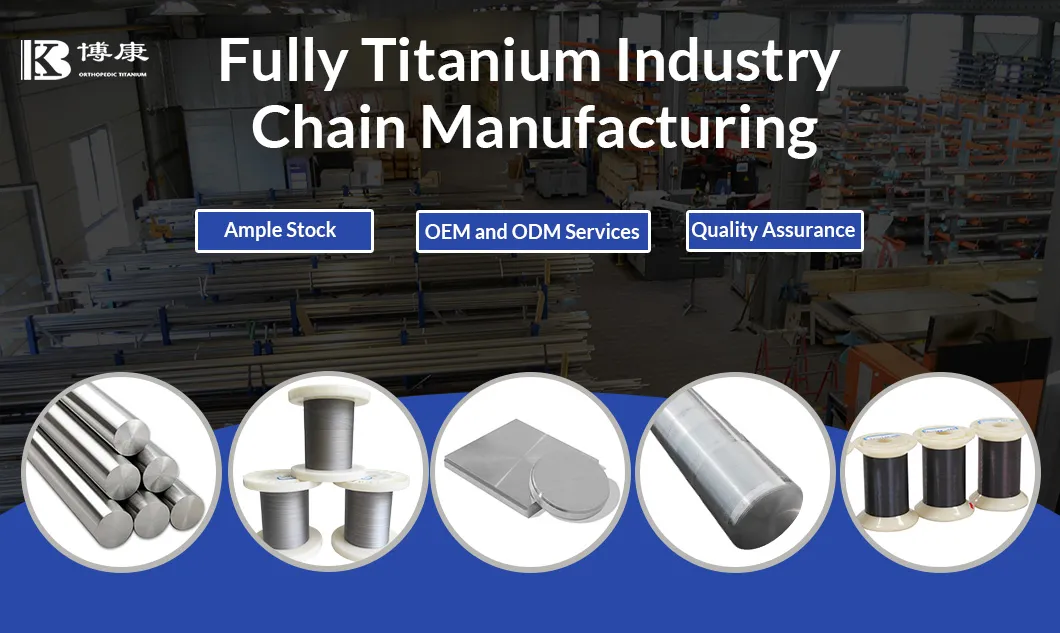 Medical-Grade Pure Titanium Thin Wire