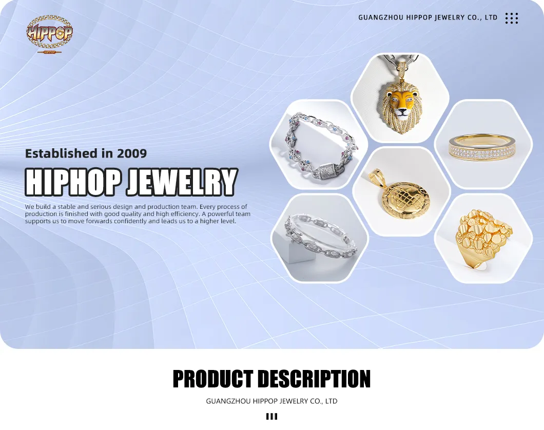 Hip Hop Moissanite Cross Pendant