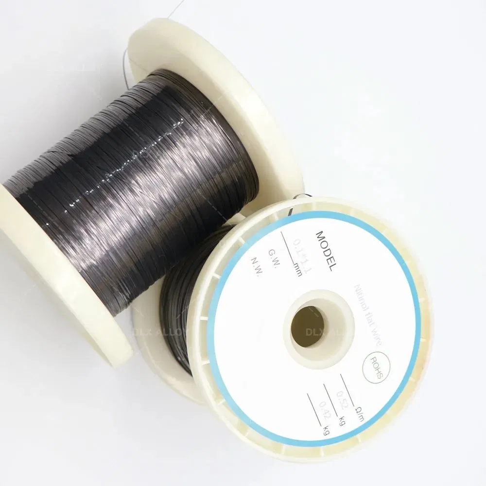 1mm 2mm 10mm Nitinol Shape Memory Alloy Nickel Titanium Wire / Strip / Rod Manufacture Price for Sale
