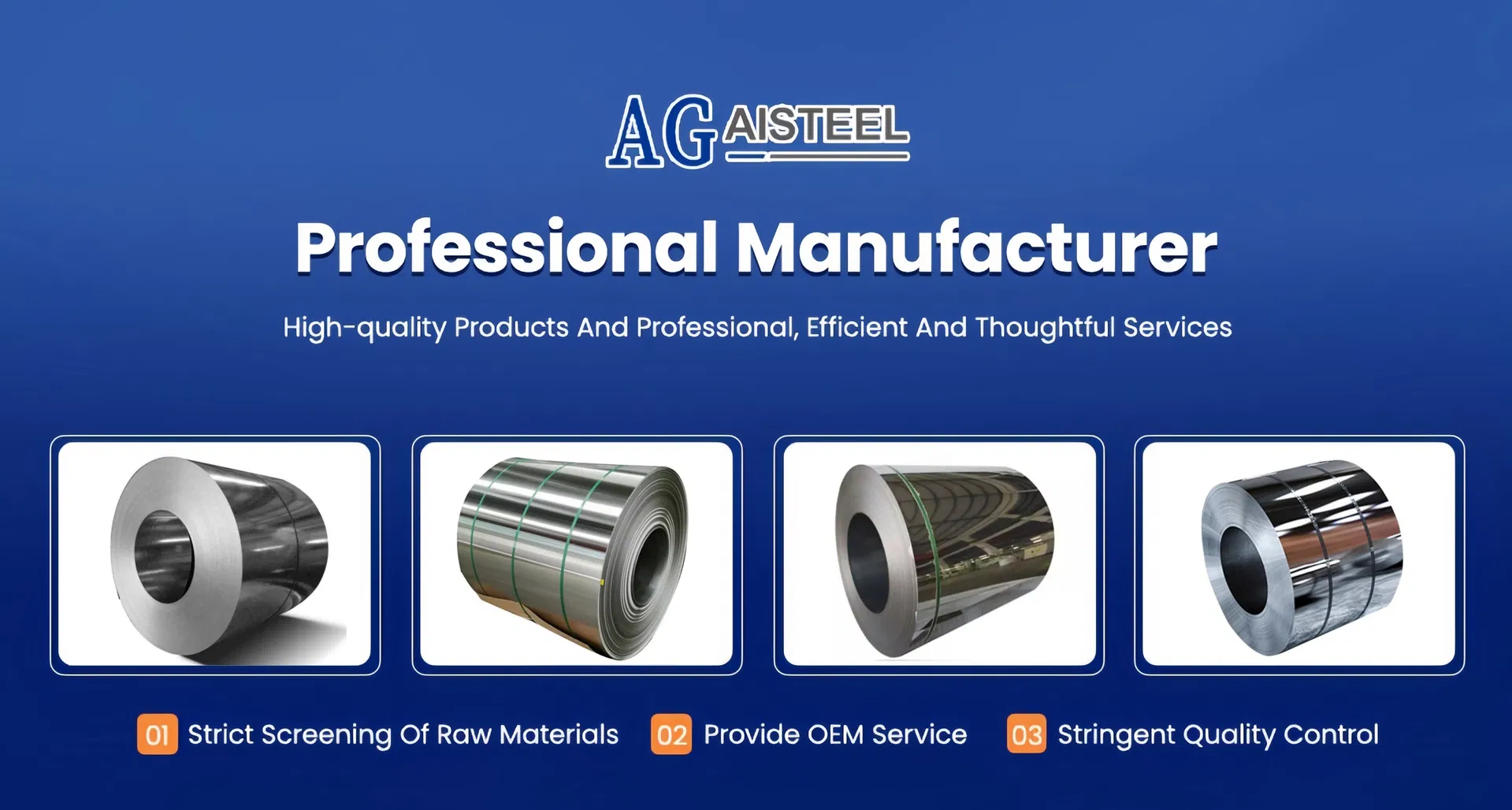 Stainless Steel Products Banner
