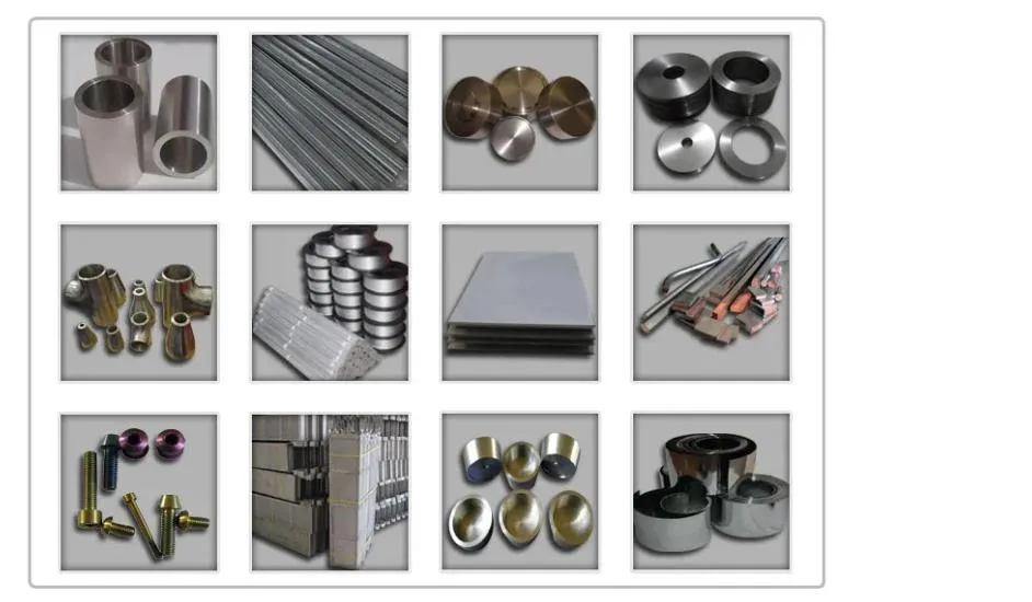 Zirconium Composition Chart