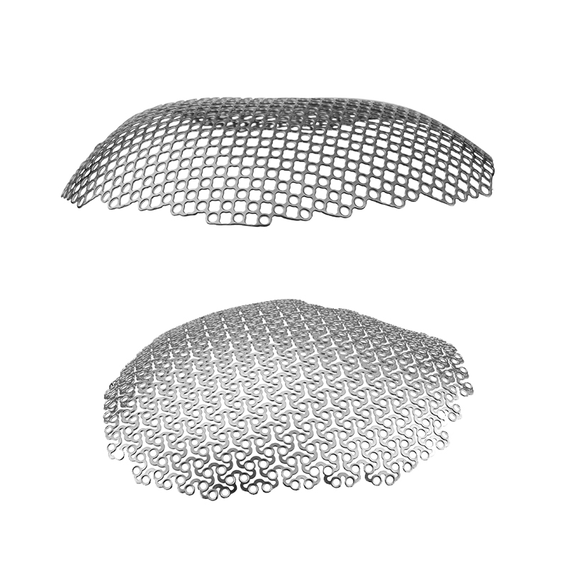 Anatomical 2D 3D Round Hole Metal Maxillofacial Skull Surgery Titanium Mesh