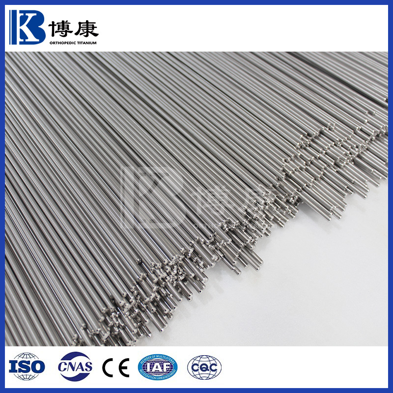 Medical Grade Gr5 Titanium Alloy Rods for Spine Fixation &amp; Fracture Repair