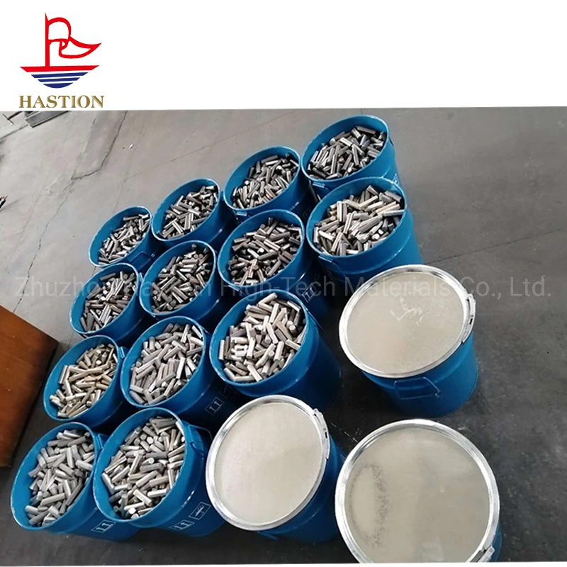 Titanium Welding Rods Titanium Carbide Tic Rods on Crusher Hammer Head