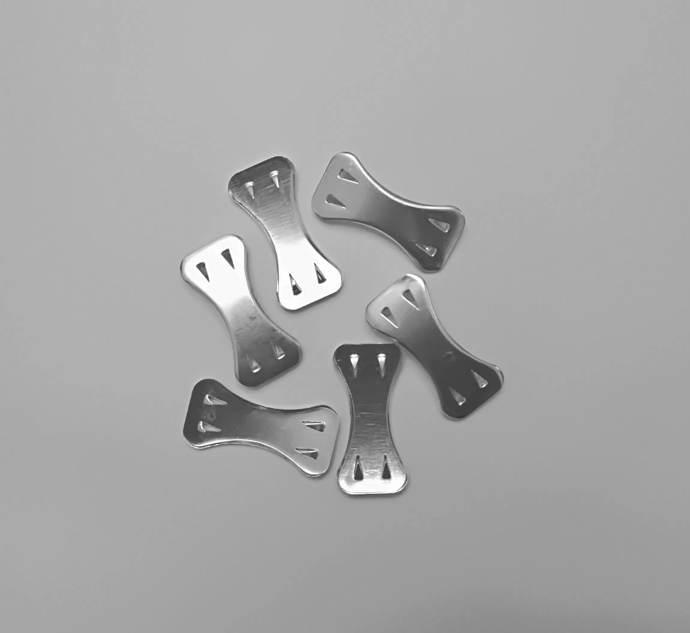 Manufacturered Aluminum Crepe Bandage Clips Elastic Bange Clips