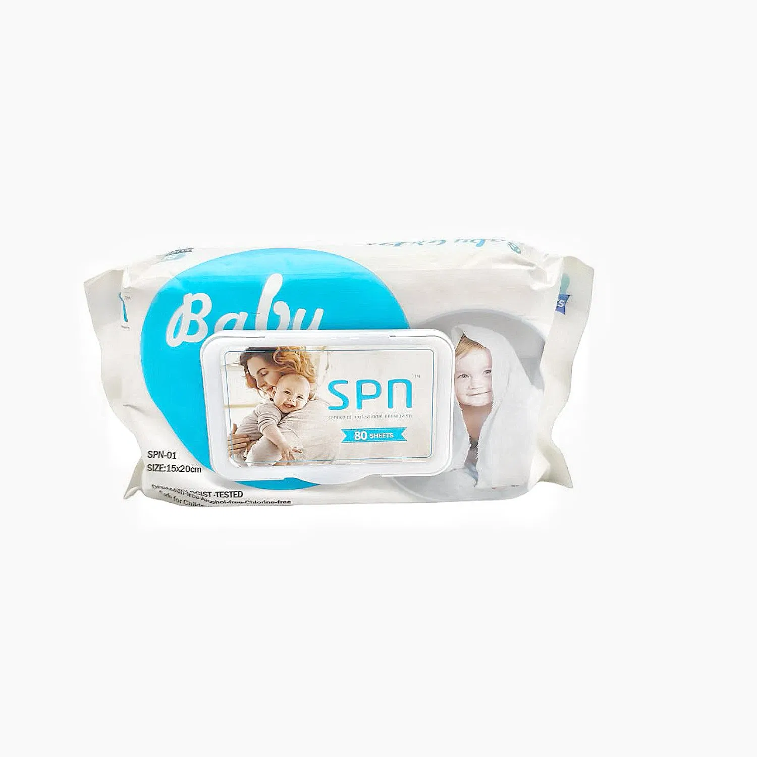 Eco-Friendly Disposable Bamboo Fiber Baby Wipes for Gentle Skin Care Wet Tissue Towel Cotton Viscose or Polyester Cheap Baby Hand Mouth or Hip Wet Cleaning Wipe