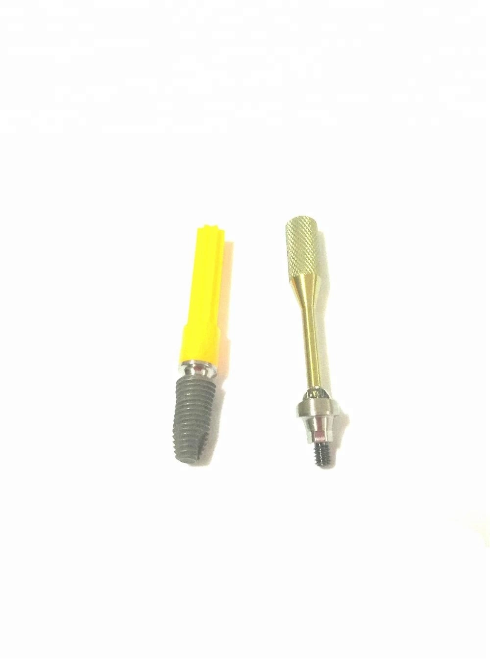 Dental Implant Titanium Straight Abutment 9mm Regular Platform for Implant 2.42 Hex