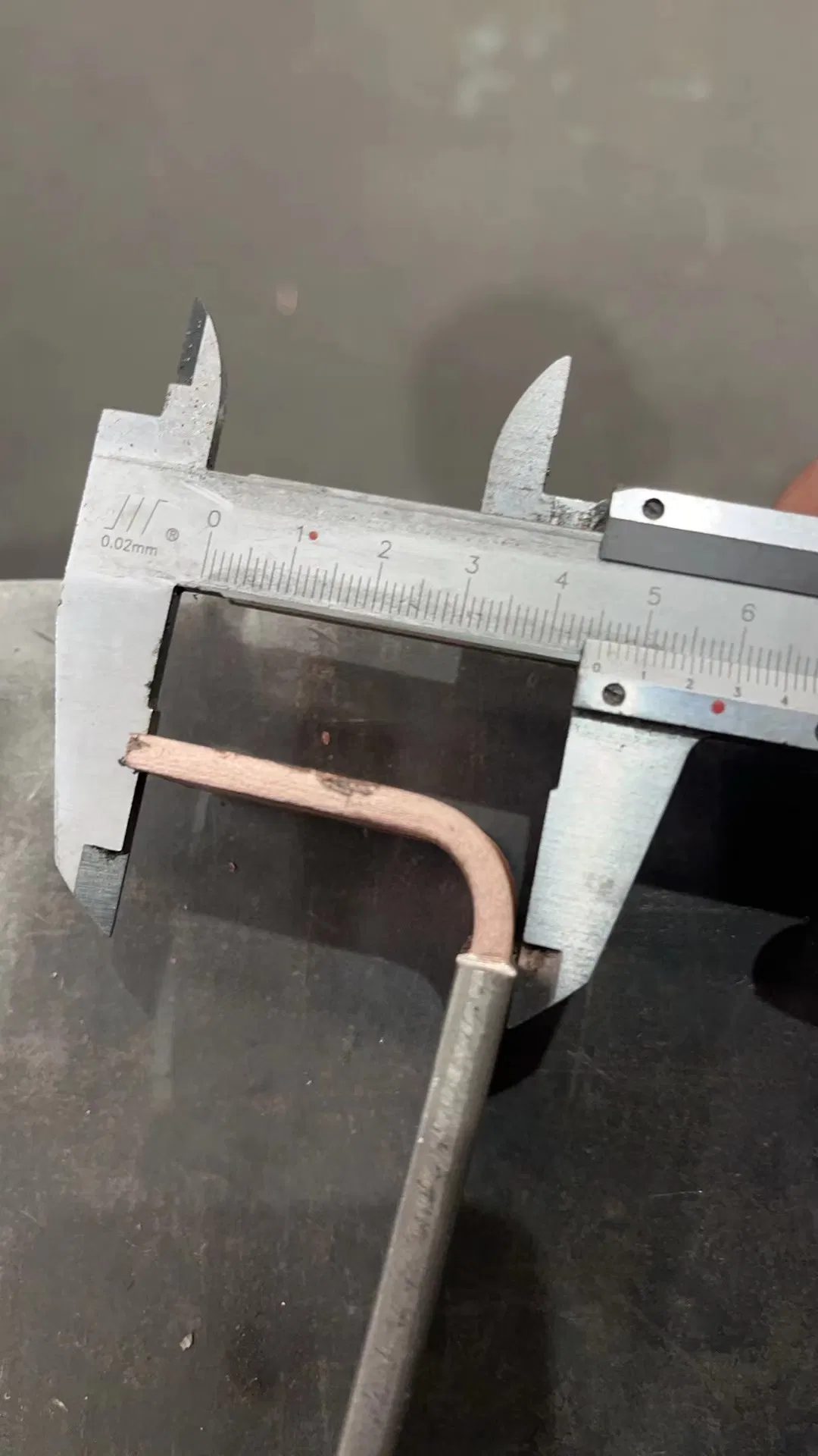 Titanium Copper Clad Bars/ Titanium Clad Copper Rod with Bent End