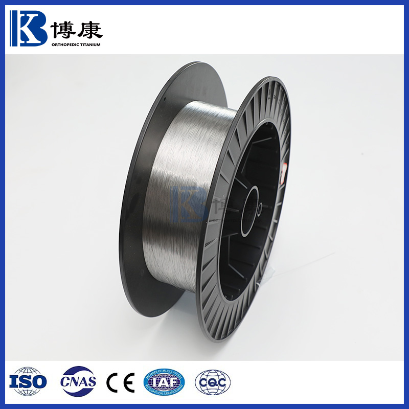 Elastic Nickel-Titanium (Nitinol) Shape Memory Alloy Wire for Dental Orthodontics