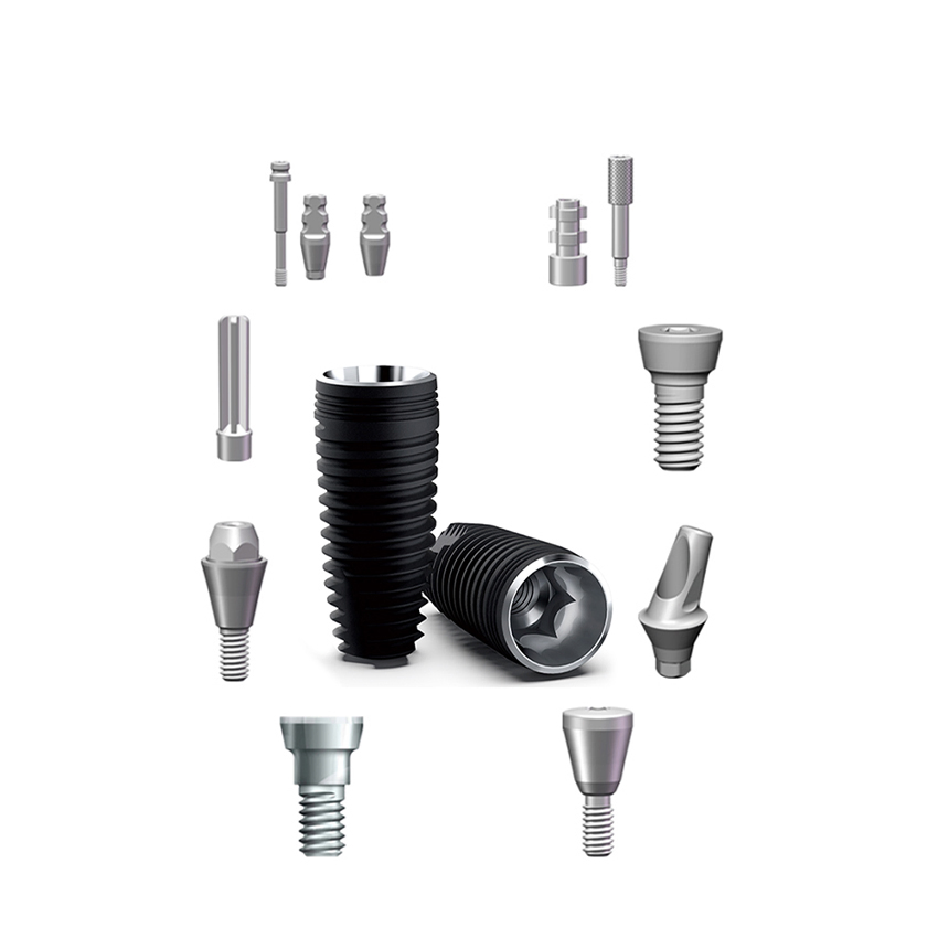 Manufacturer Titanium Internal Hexagon Bone Level Implant Dental China Dental Implants