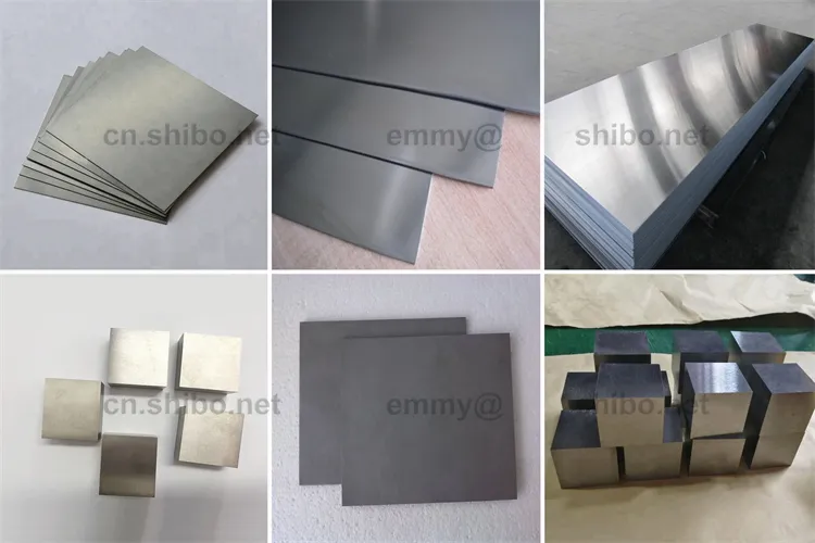 WNiFe Alloy Plate Sample