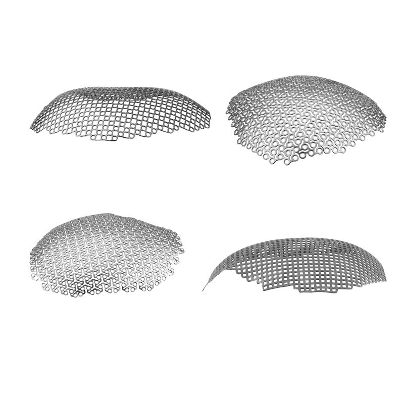 Anatomical 2D 3D Round Hole Metal Maxillofacial Skull Surgery Titanium Mesh