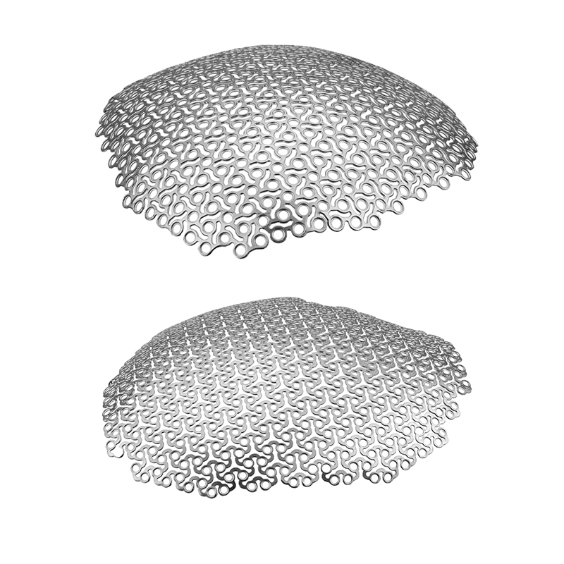 Anatomical 2D 3D Round Hole Metal Maxillofacial Skull Surgery Titanium Mesh