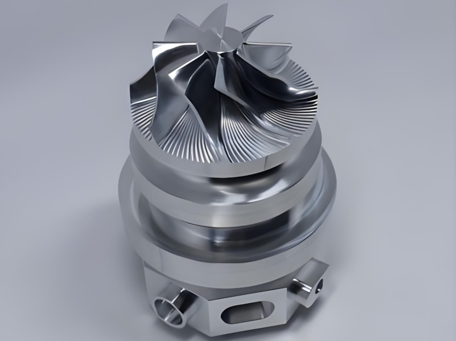 Titanium Alloy Precision CNC Milling and Turning Machine