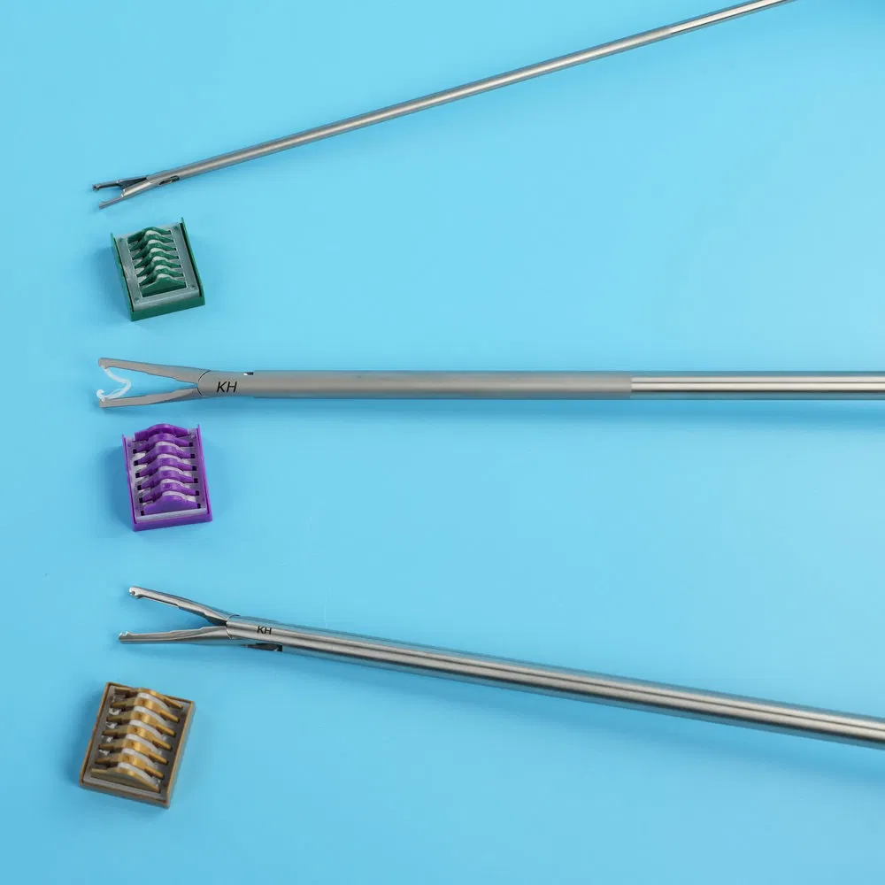 Easy Operate Non-Absorbable Polymer Ligating Clips for Ovarian Surgery Gynecology