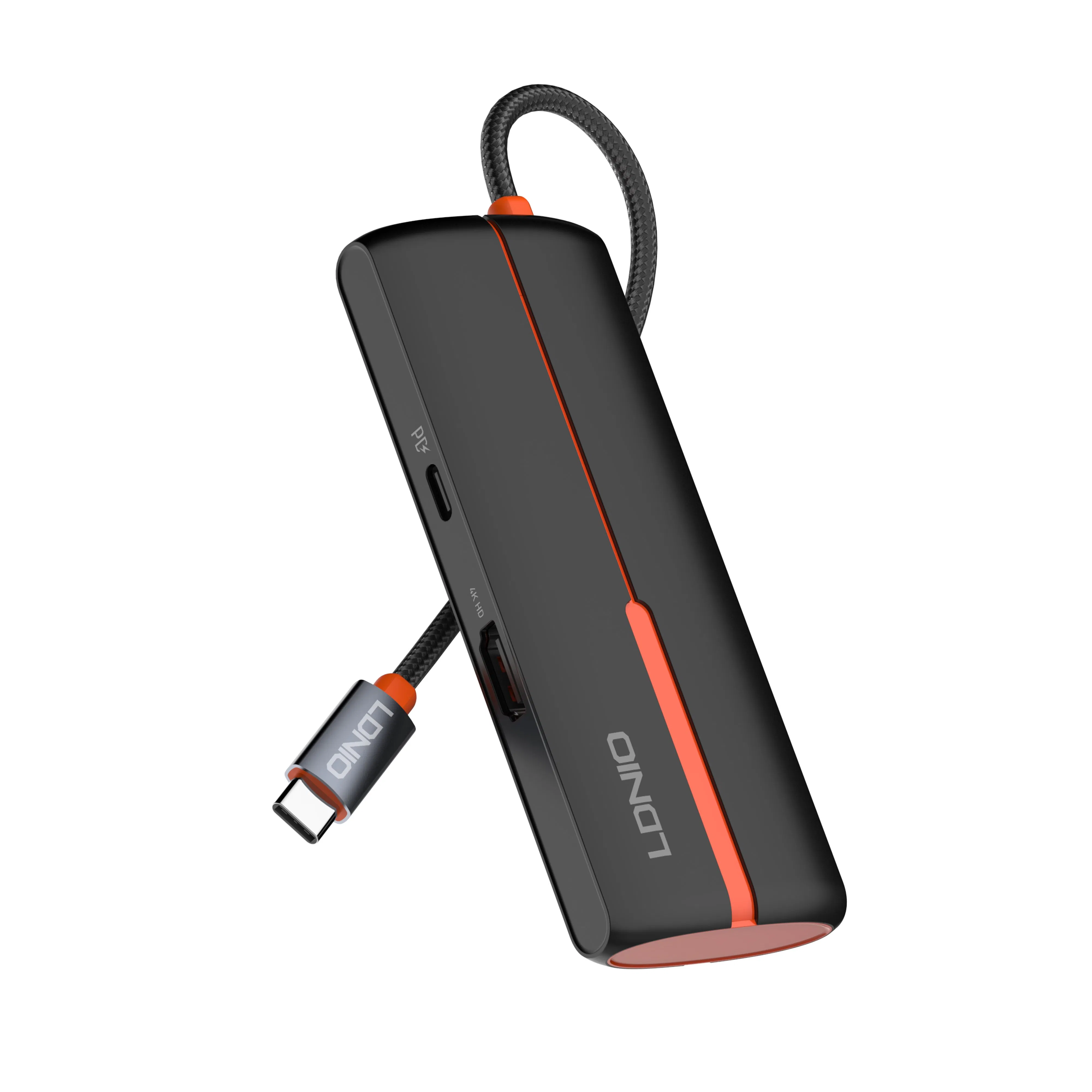 Ldnio Ds-25h Type-C to Pd*1+HDMI*1+USB3.0*3 4K HD High Speed Data Transmissin Hub