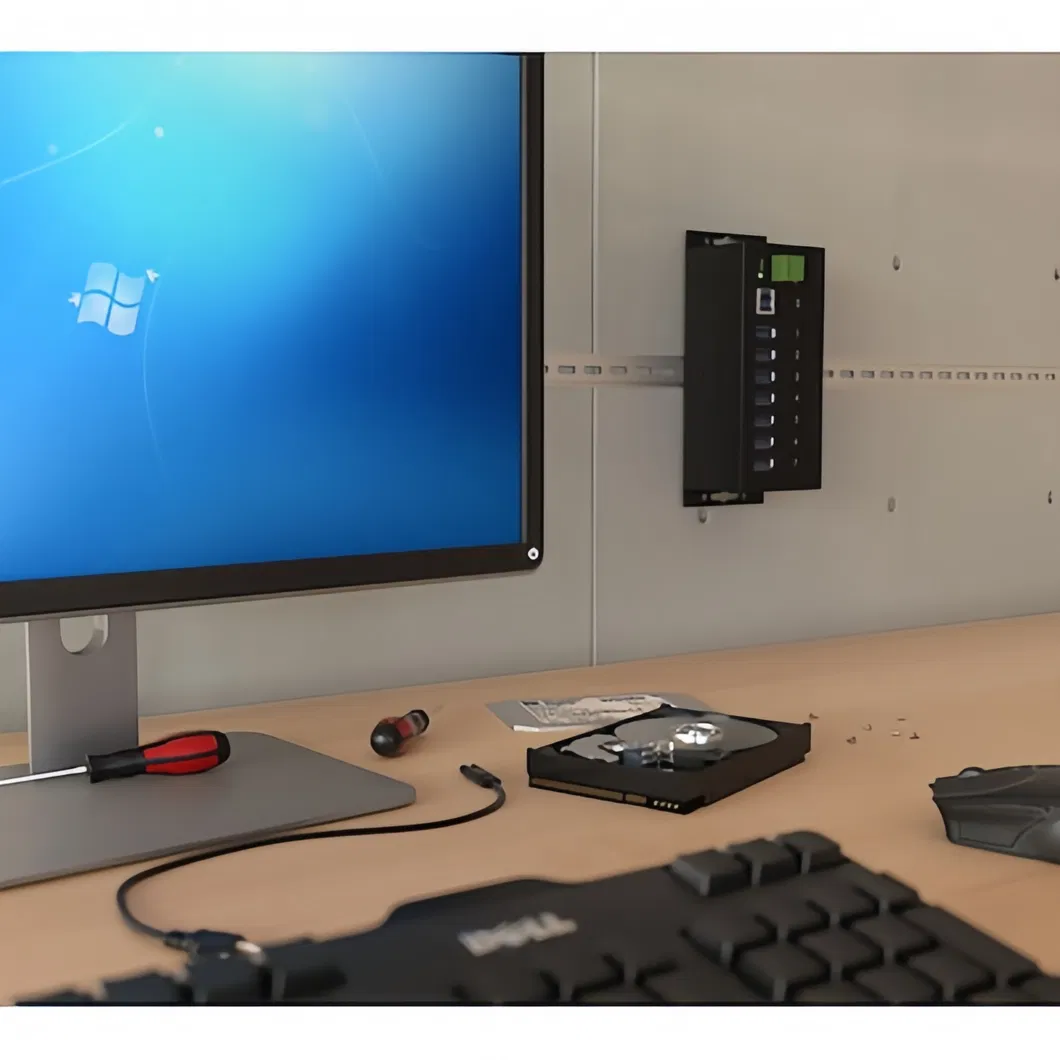 Metal Industrial USB Hub