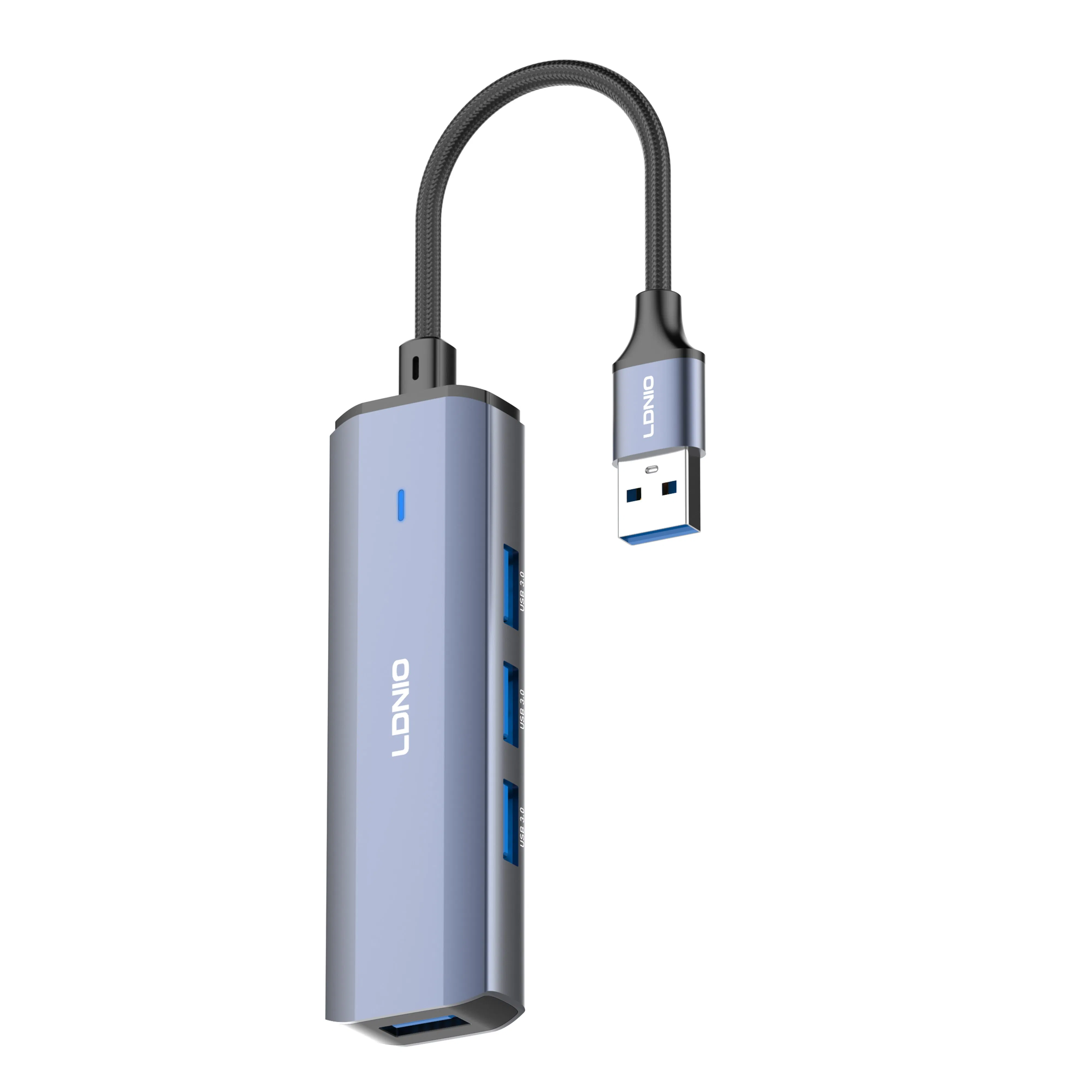 Ldnio Ds-114u USB-a to USB-a*4 5gbps Data Transmission Docking Station Hub