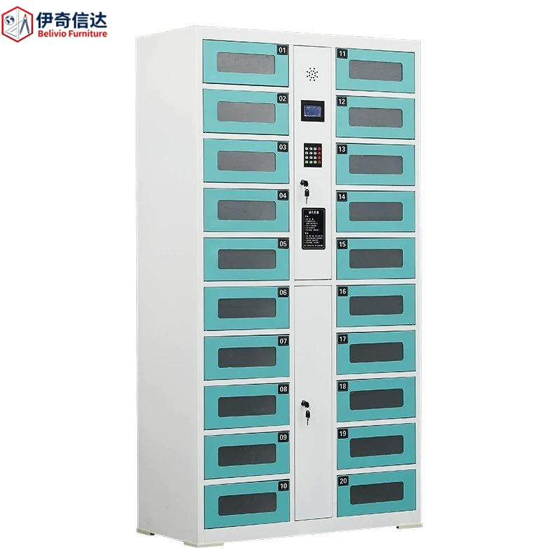 Customized School Student Face Recognition Smart Tablet Laptop Charging Locker