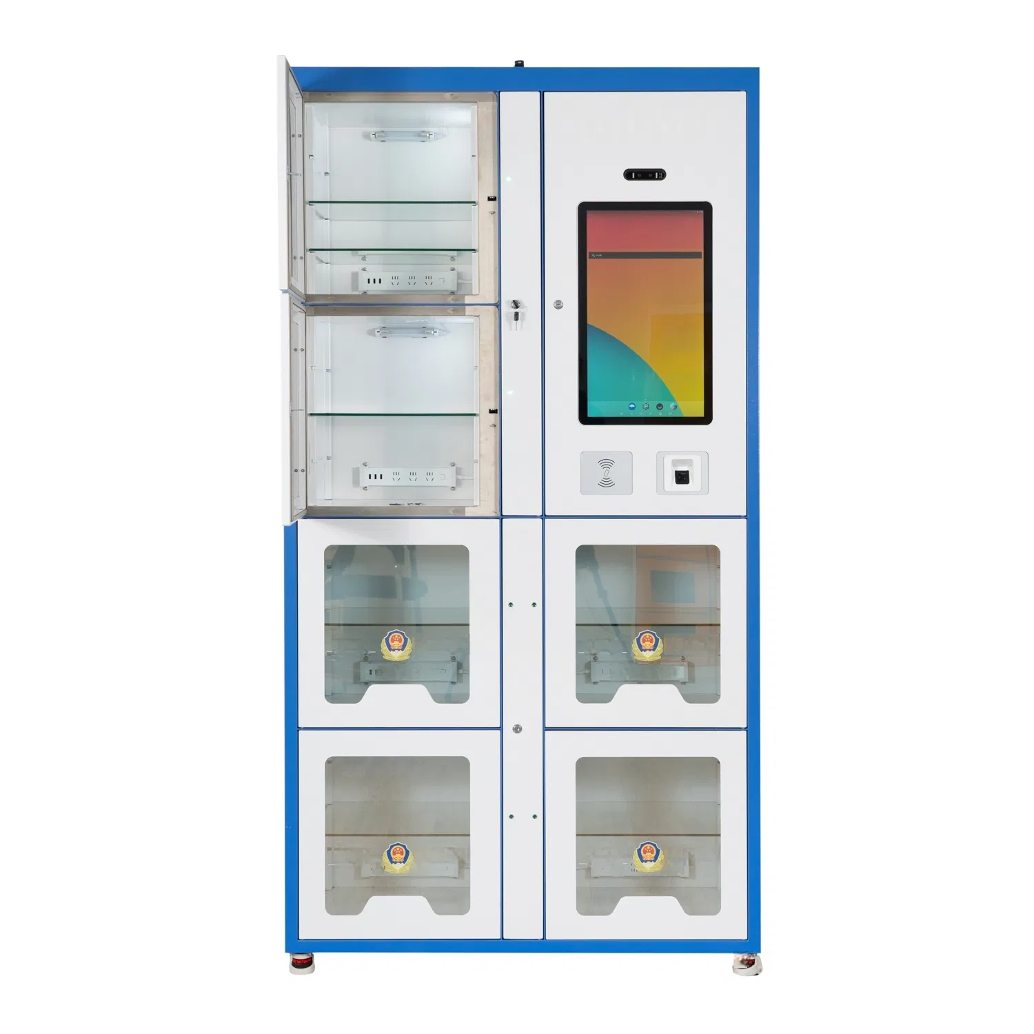 Ubox2209 - Intelligent Asset Security Storage Smart Equipment Security Cabinet Locker with Charging Function